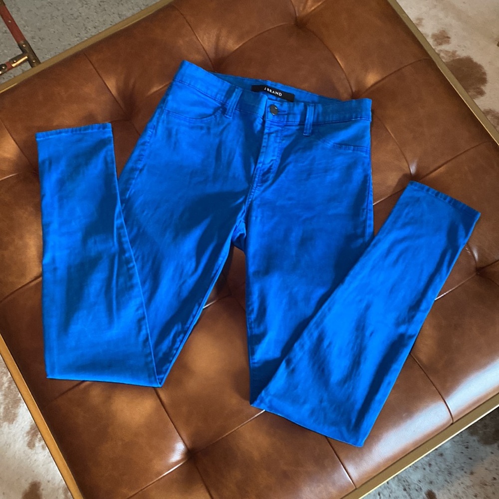 J Brand bright blue jean pant